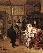 Jan Steen The Lovesick Woman oil